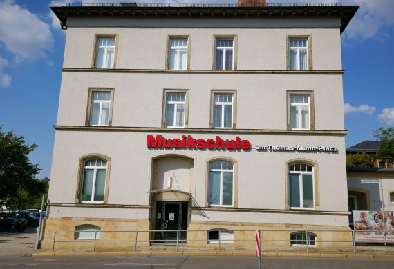 Musikschule am Thomas-Mann-Platz in Chemnitz